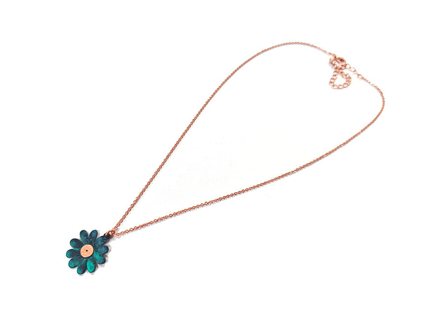 Flower - Patina - Brass - N/E Set