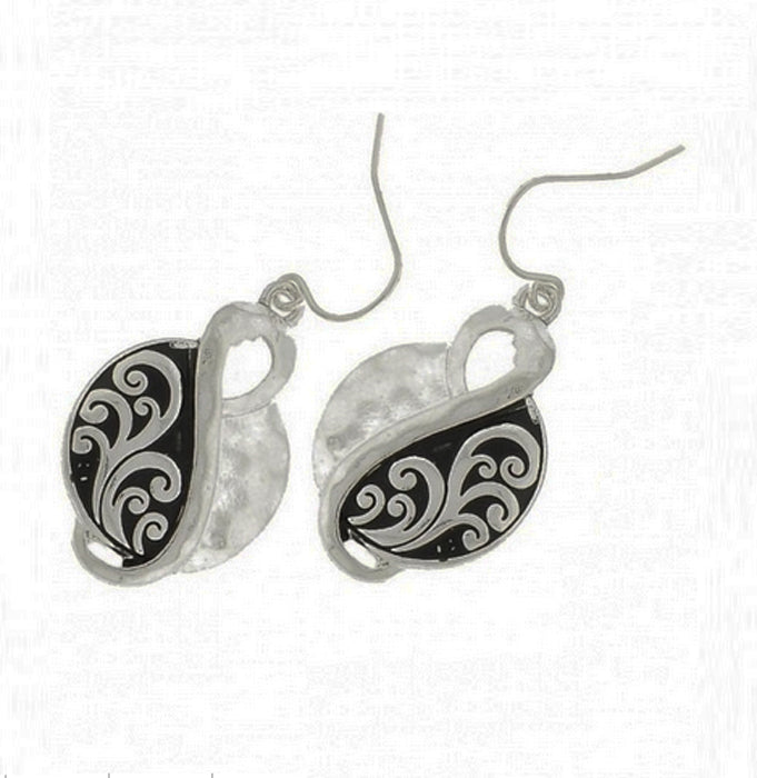 Ornate Circle Earrings