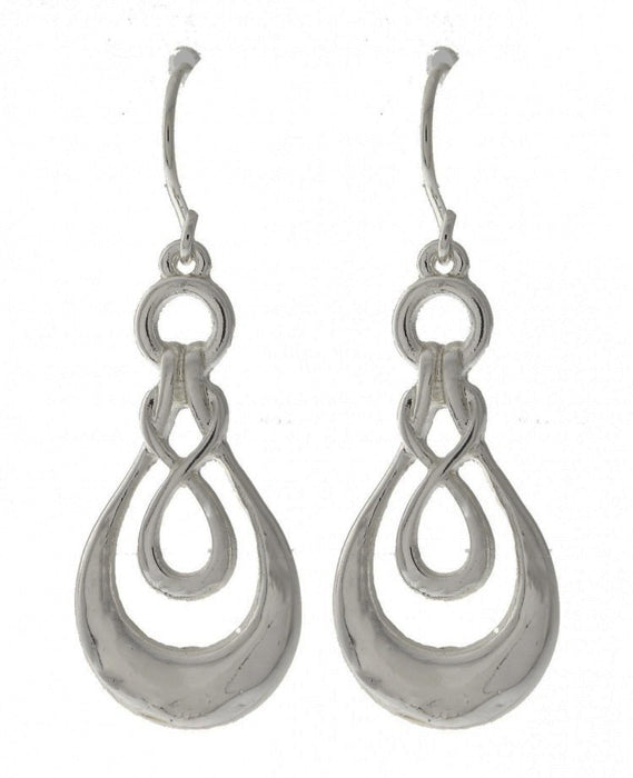 Double Woven Teardrop Earring