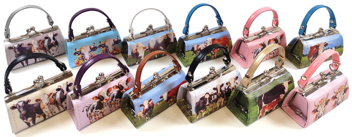 Cows Mini Lipstick Purse