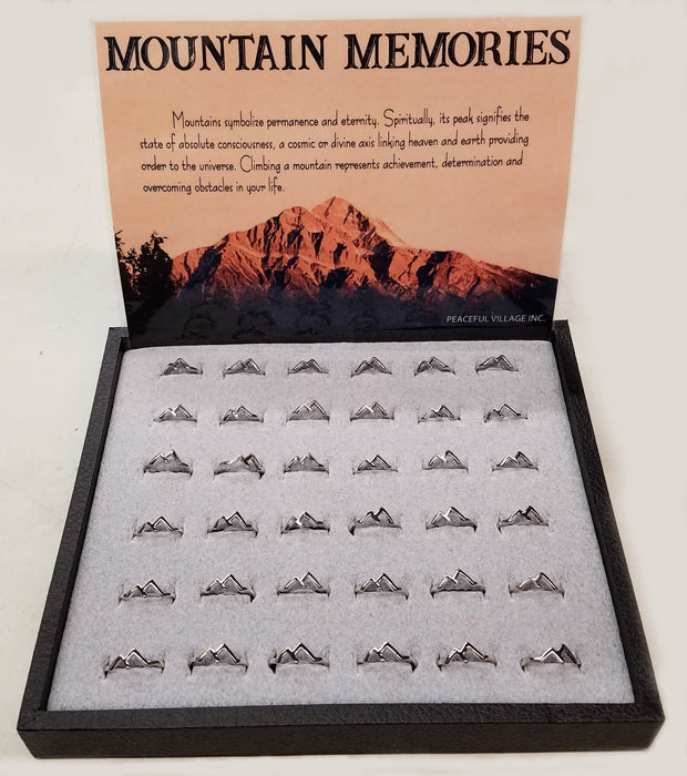 Stainless Steel Mountain Ring Refill