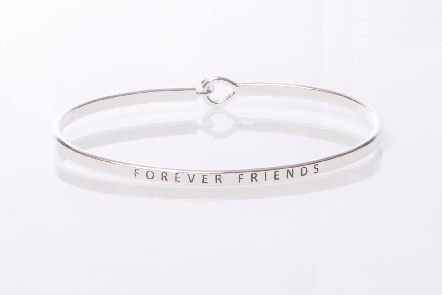 "Forever Friends" Message Cuff Bracelet