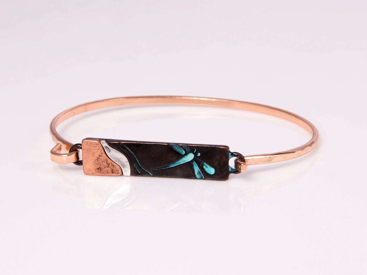 Patina Dragonfly Cuff Bracelet