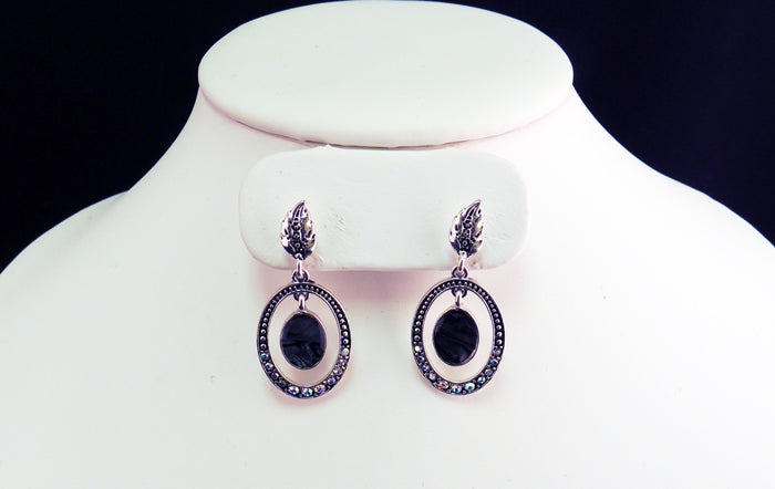 Abalone Oval Earrings