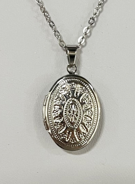 Medium Oval Locket Necklace