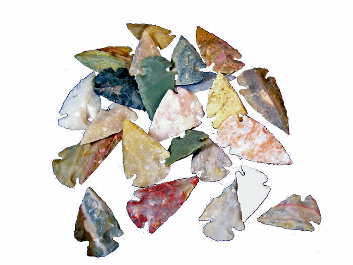 Natural Stone Arrowheads