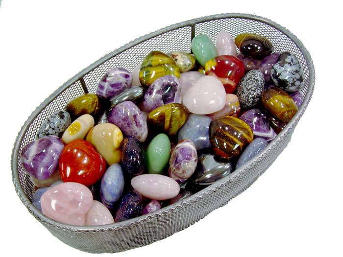 30 mm Gemstone Hearts