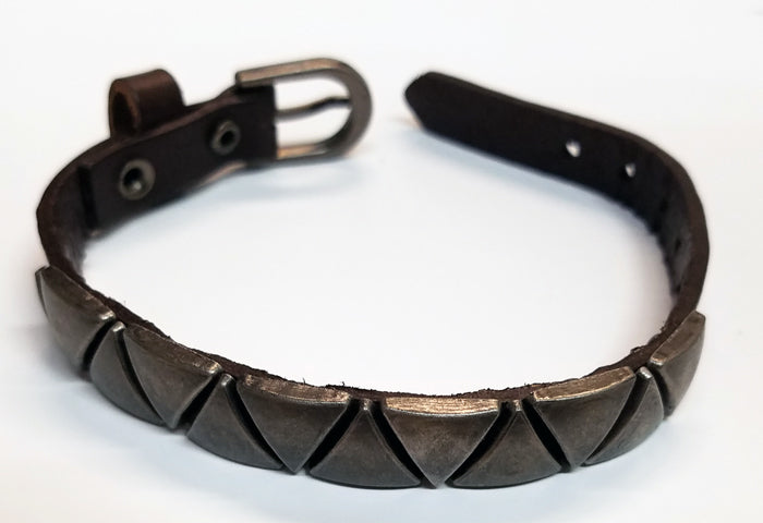 Mixed Designs Leather Buckle Bracelets