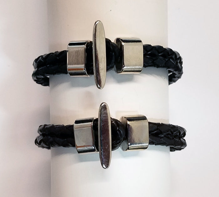 Double Strand Leather Bracelet