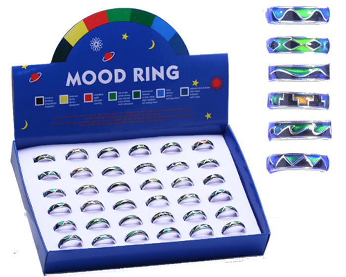 Tribal Design Mood Ring