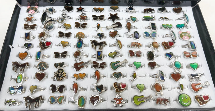 Assorted Designs Mood rings