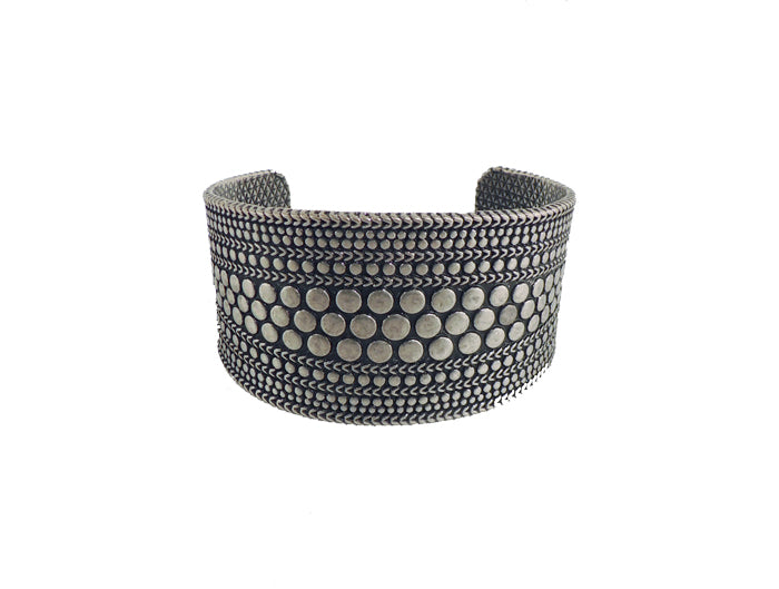 Silver Reptile Stretch Bracelet