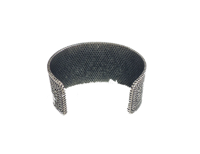 Silver Reptile Stretch Bracelet