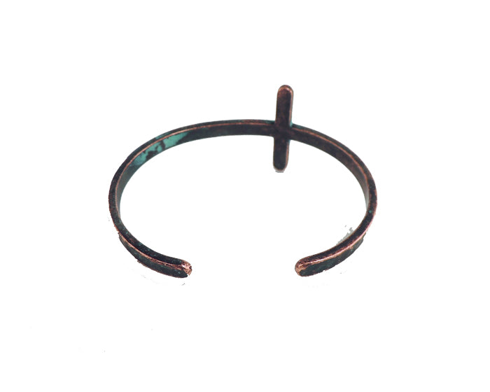 Patine Cross Cuff Bracelet