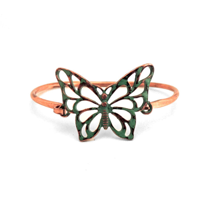 Patina Butterfly Cuff Bracelet