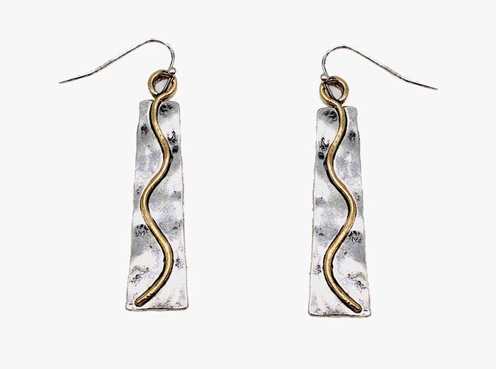 Long Trapezoid w/ Squiggly Line