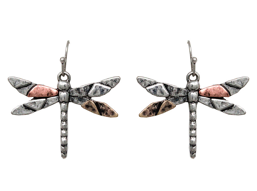 Dragonfly Earrings - Multicolor
