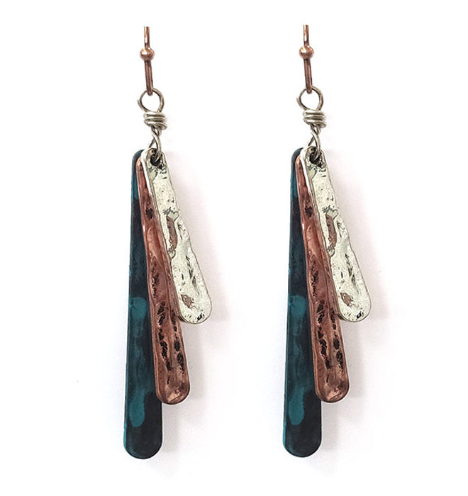 Triple Long Teardrops - Multipatina