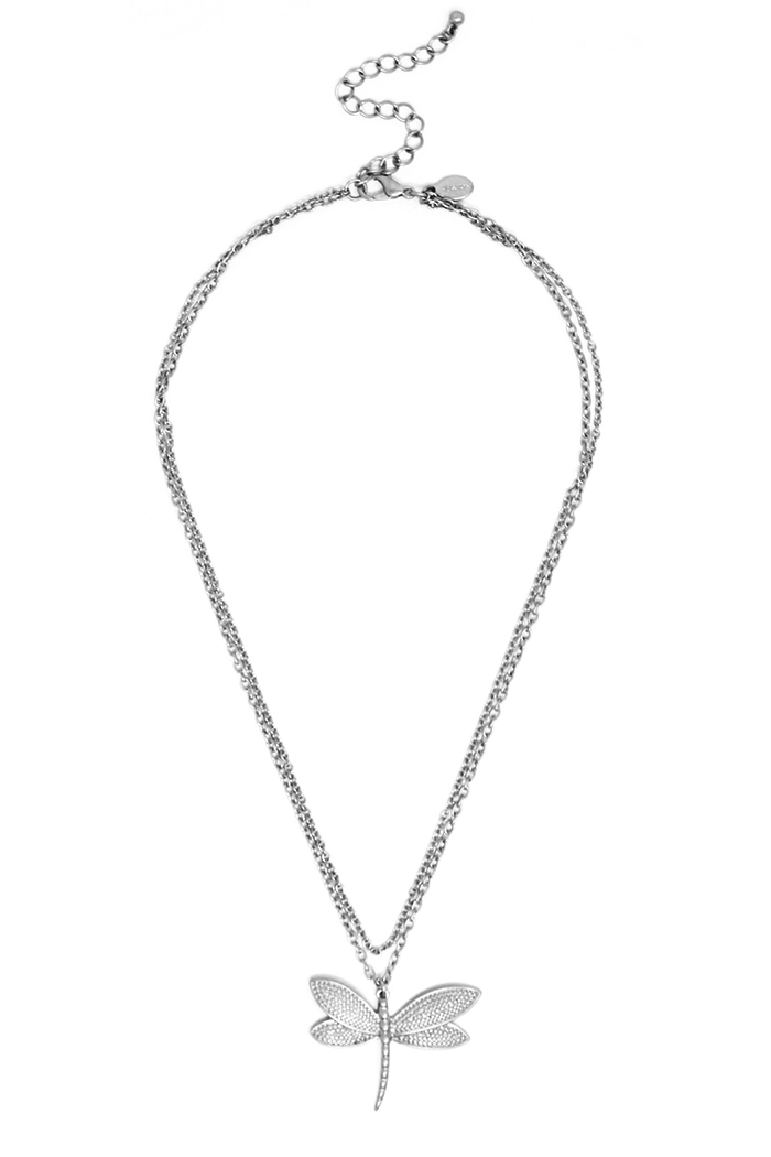Dragonfly Double Strand Necklace