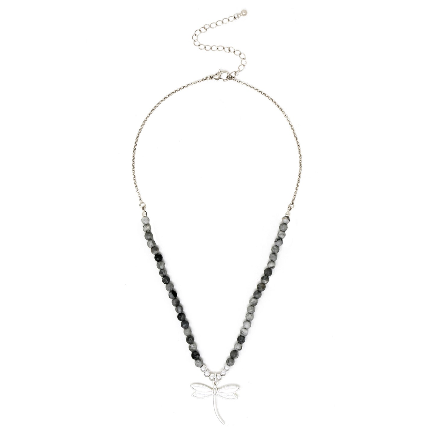 Stone Chain - Dragonfly Necklace