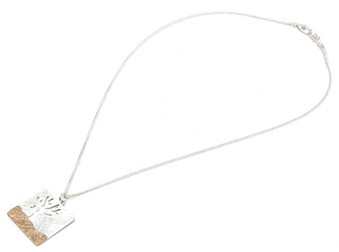 Tree - Cutout N/E Set - Silver w/ Gold