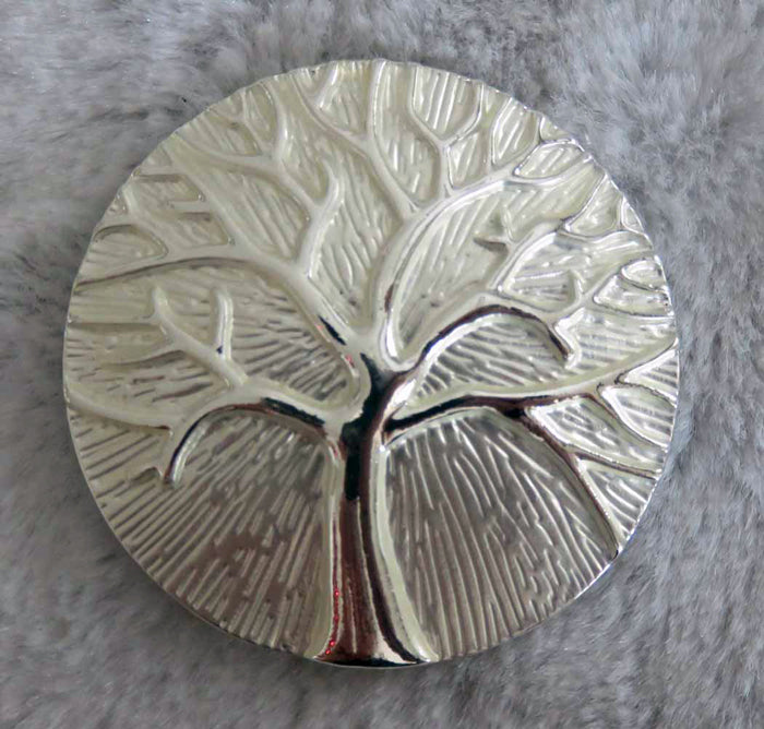 Silver Tree Of Life Magnetic Pin