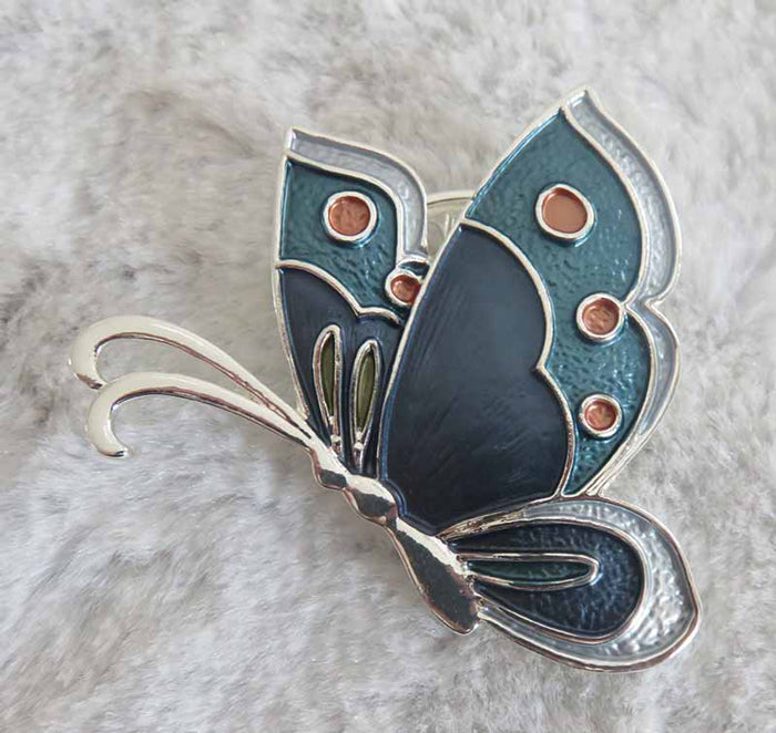 Blue Butterfly Magnetic Pin