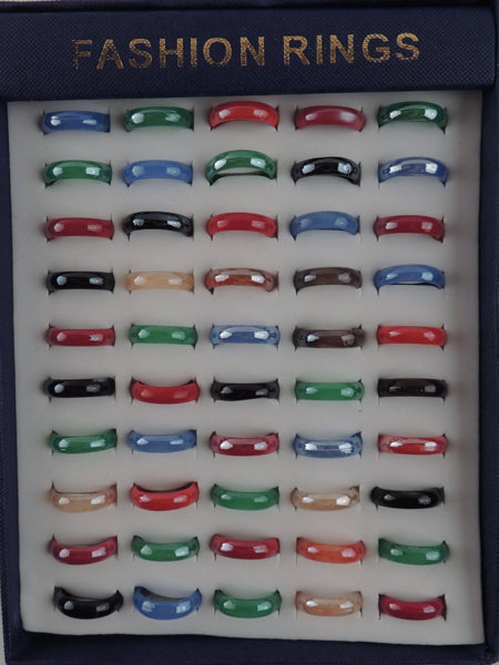 Shiny Band Acrylic Ring