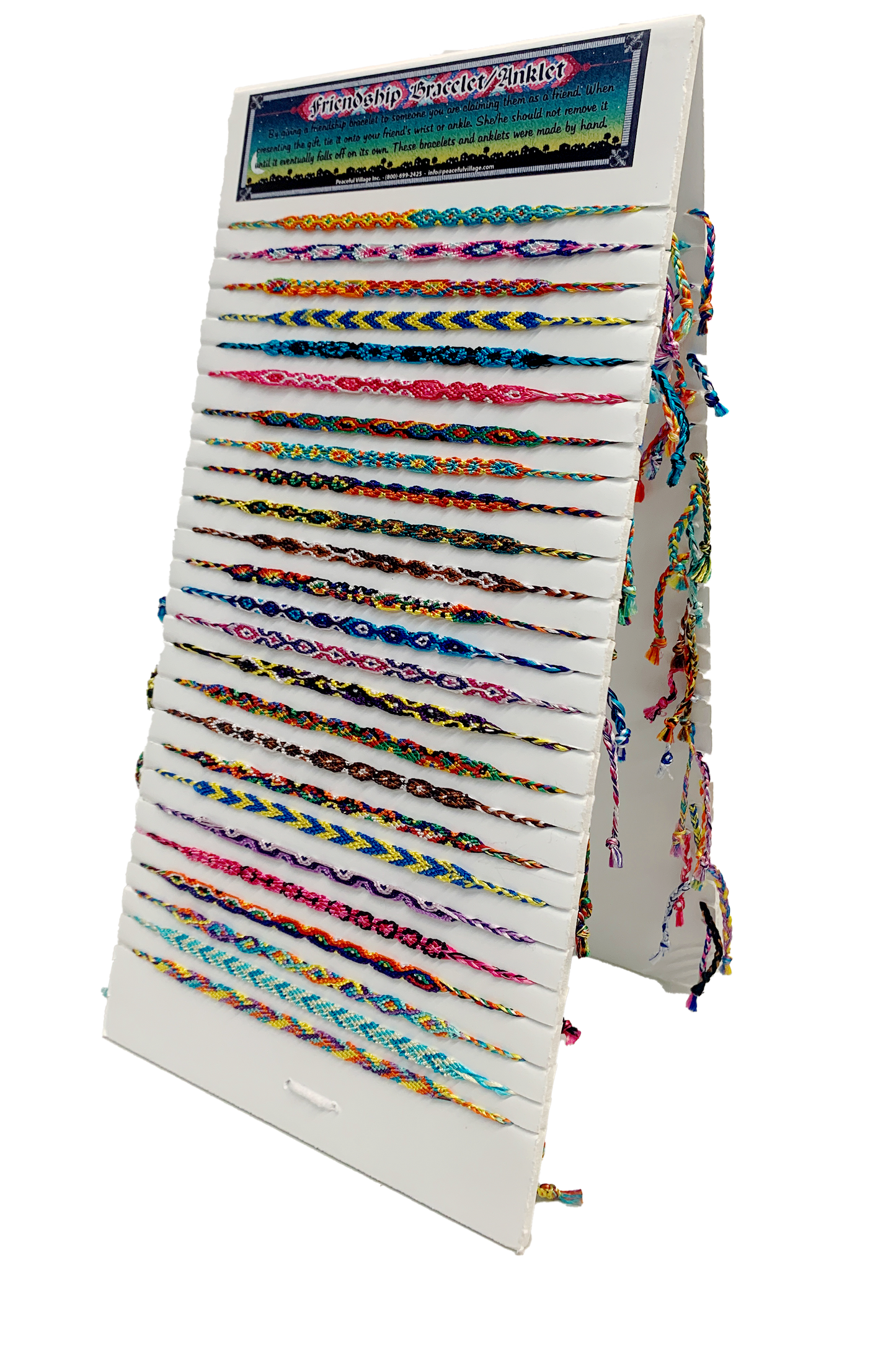 Flat Friendship Bracelet Package