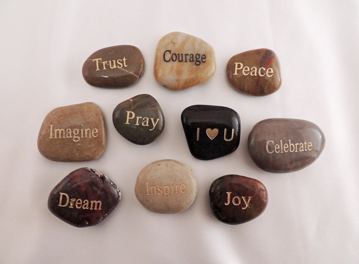 Inspirational Word Stones