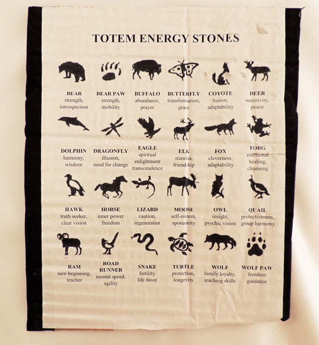 Totem Animal Symbols Stones