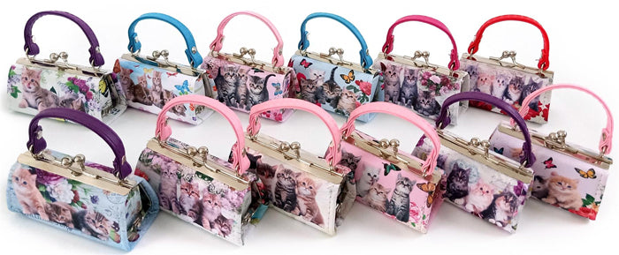 Kittens Lipstick Mini Purse