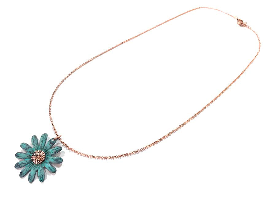 Long - Sunflower N/E Set - Patina
