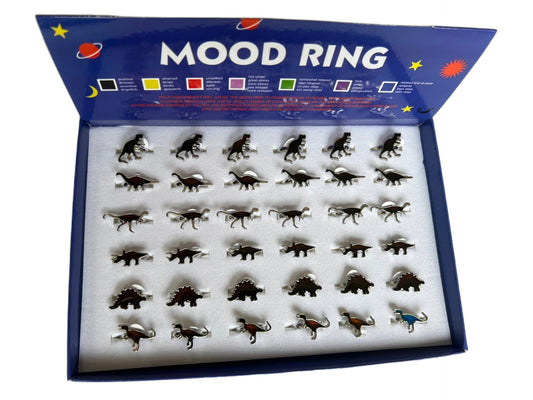 Dinosaur Mood Rings