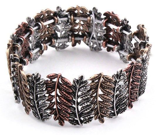 Trees - Multicolor - Stretch Bracelet