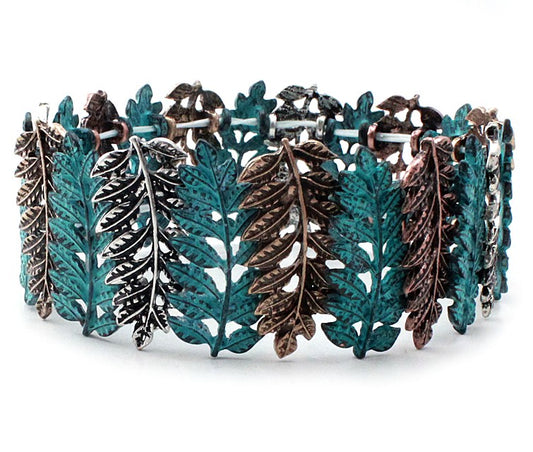 Trees - Multipatina - Stretch Bracelet