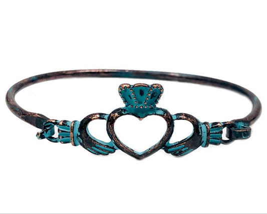 Claudaugh Bangle Patina Bracelet