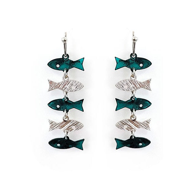 String Of Fish - Earrings - Multipatina