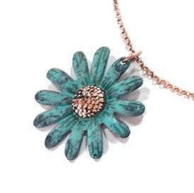 Long - Sunflower N/E Set - Patina