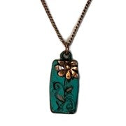 Daisy Pendant - Patina - N/E Set