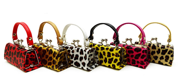 Leopard Mini Lipstick Purse