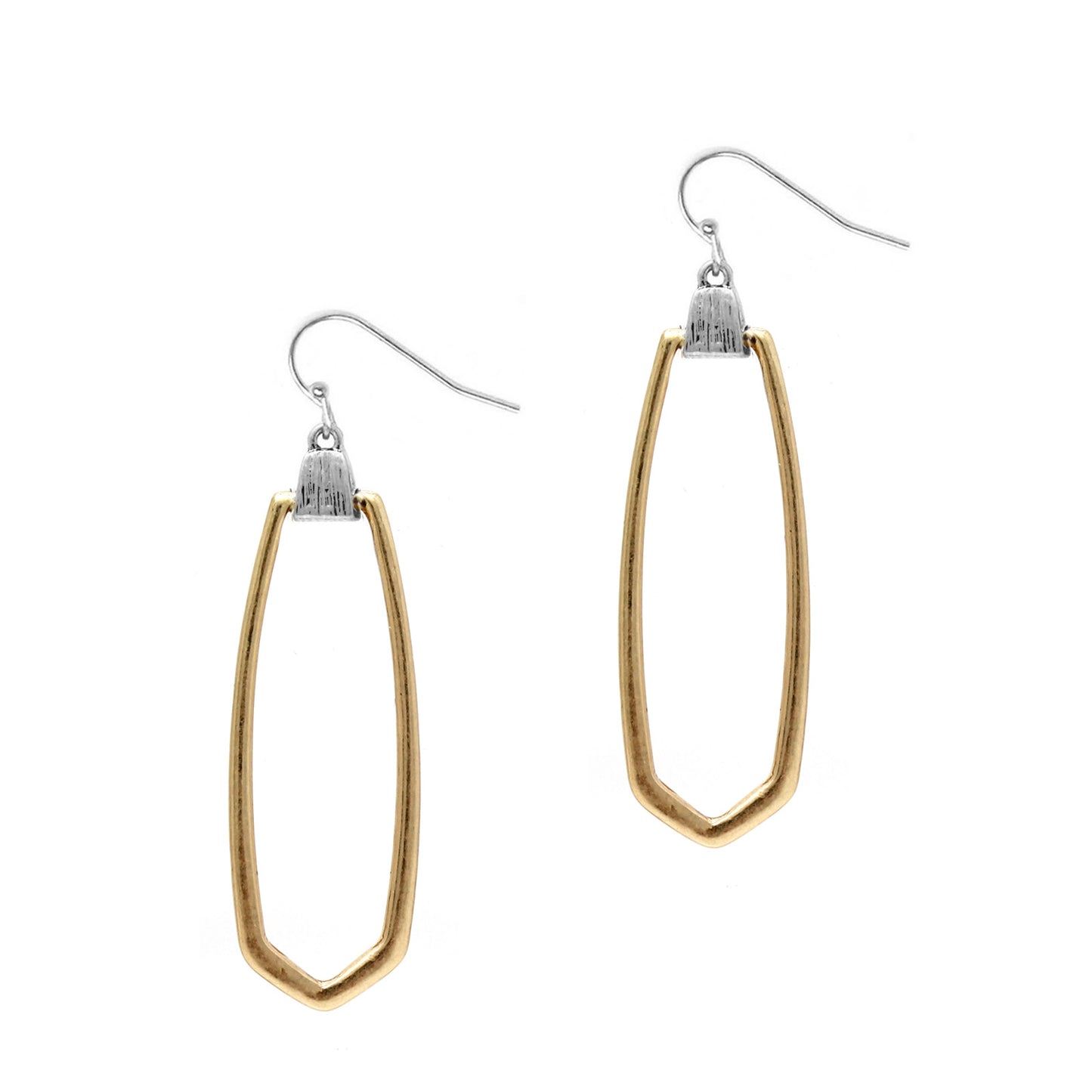 Long Oval - Multicolor - Earrings