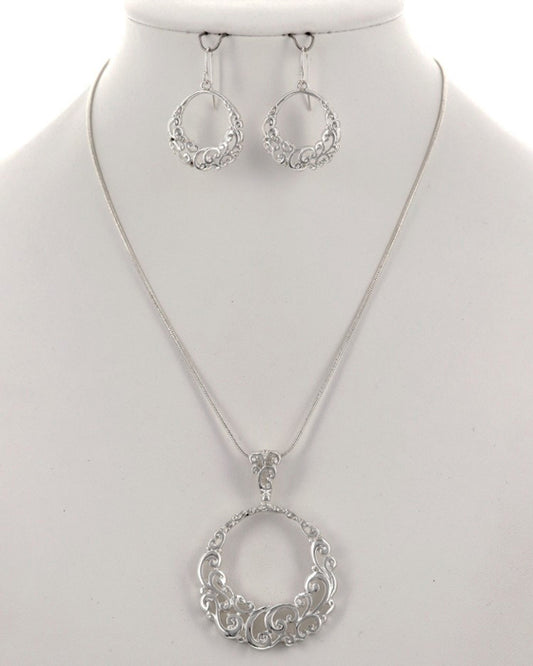 Open Circle - Ornate Design N/E Set