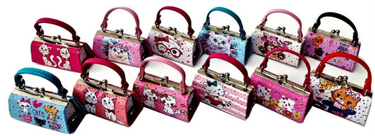 Cartoon Kitty Lipstick Mini Purse